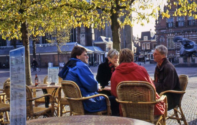 Haarlem, Main Square, Nov 4, 2003. 11 a.m.